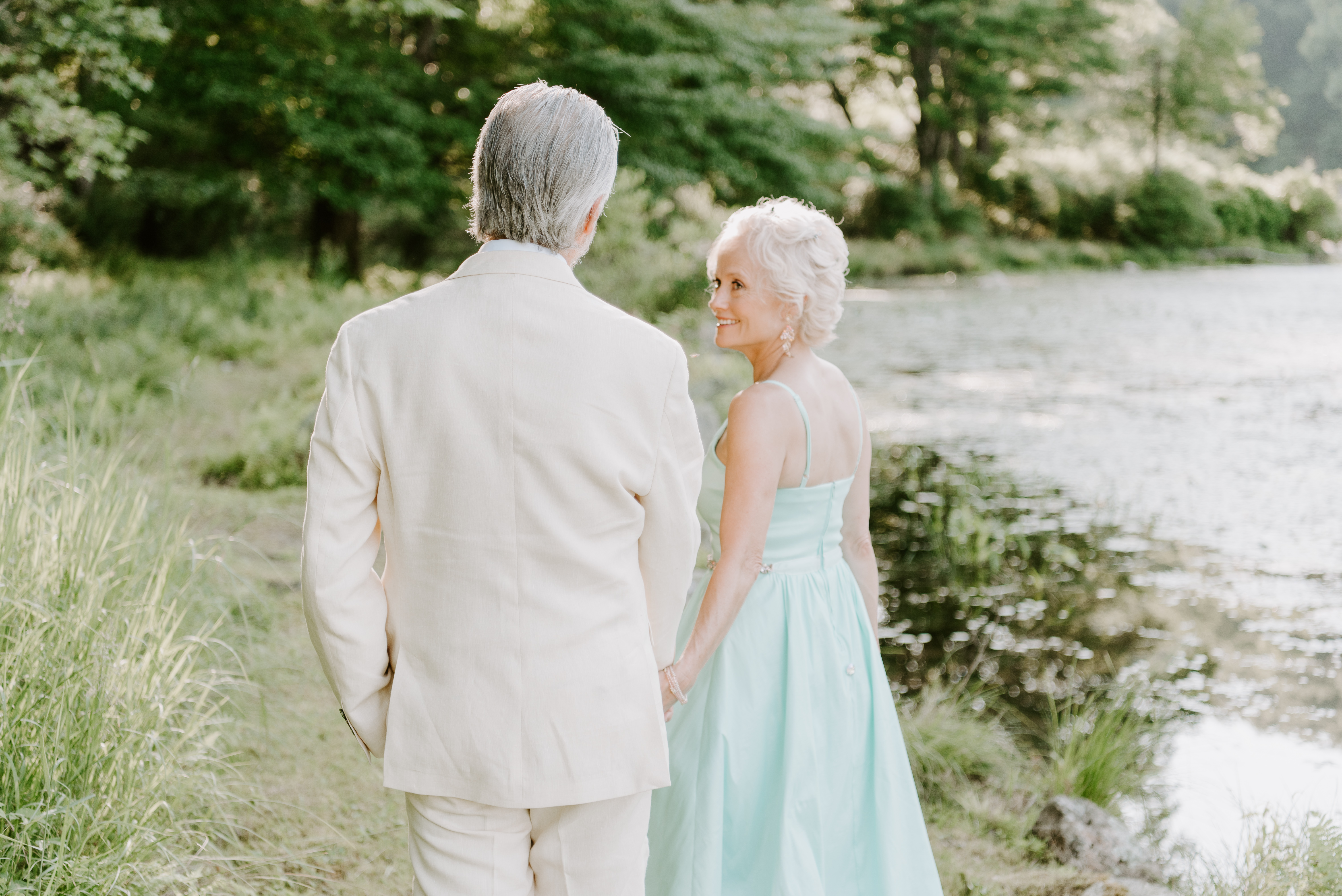 whimsical, elopement, upstate new york, woods, serene ceremony and destination wedding