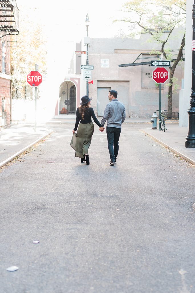 village in nyc engagement session