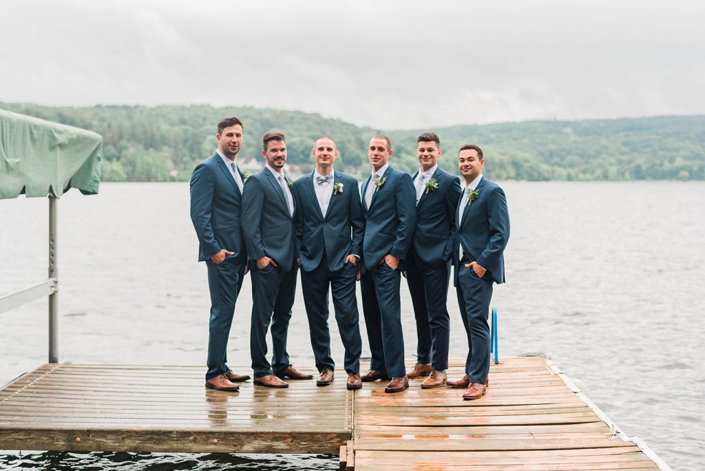 groom and groomsmen formal picture