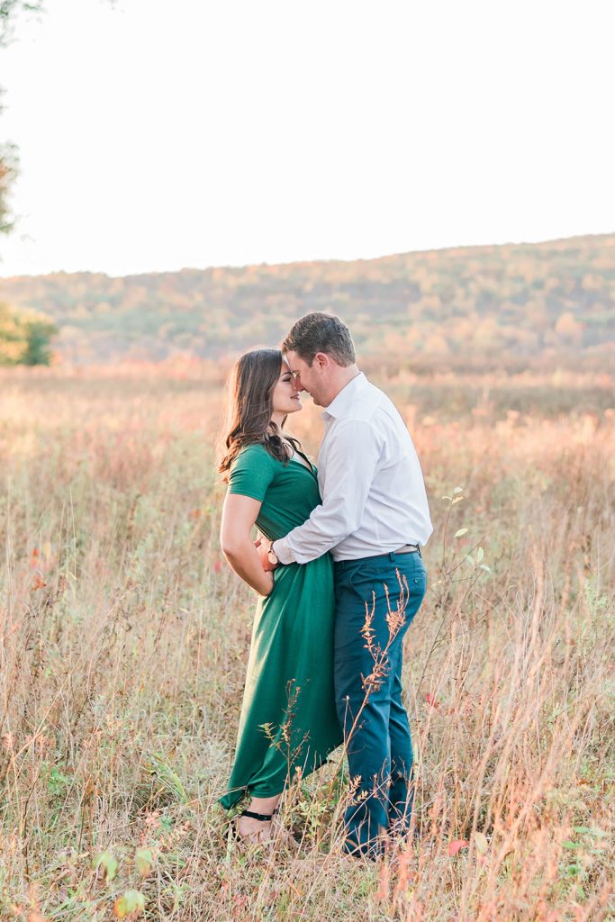 new paltz engagement session during fall