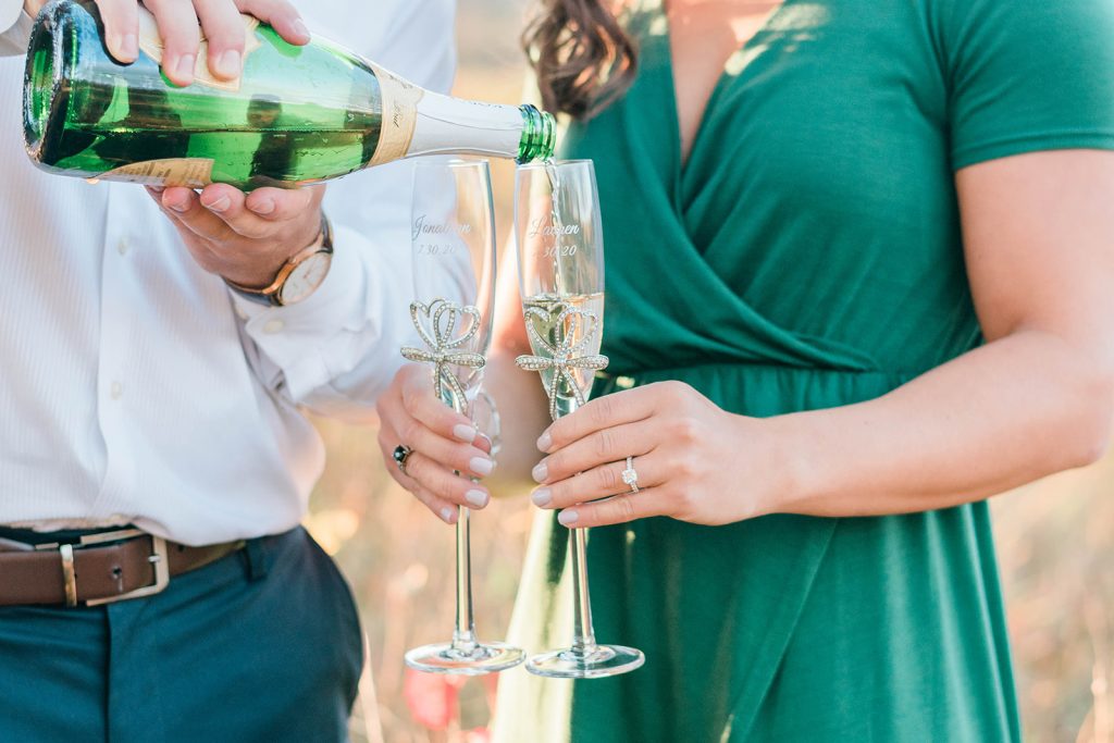 luxury engagement session in hudson valley