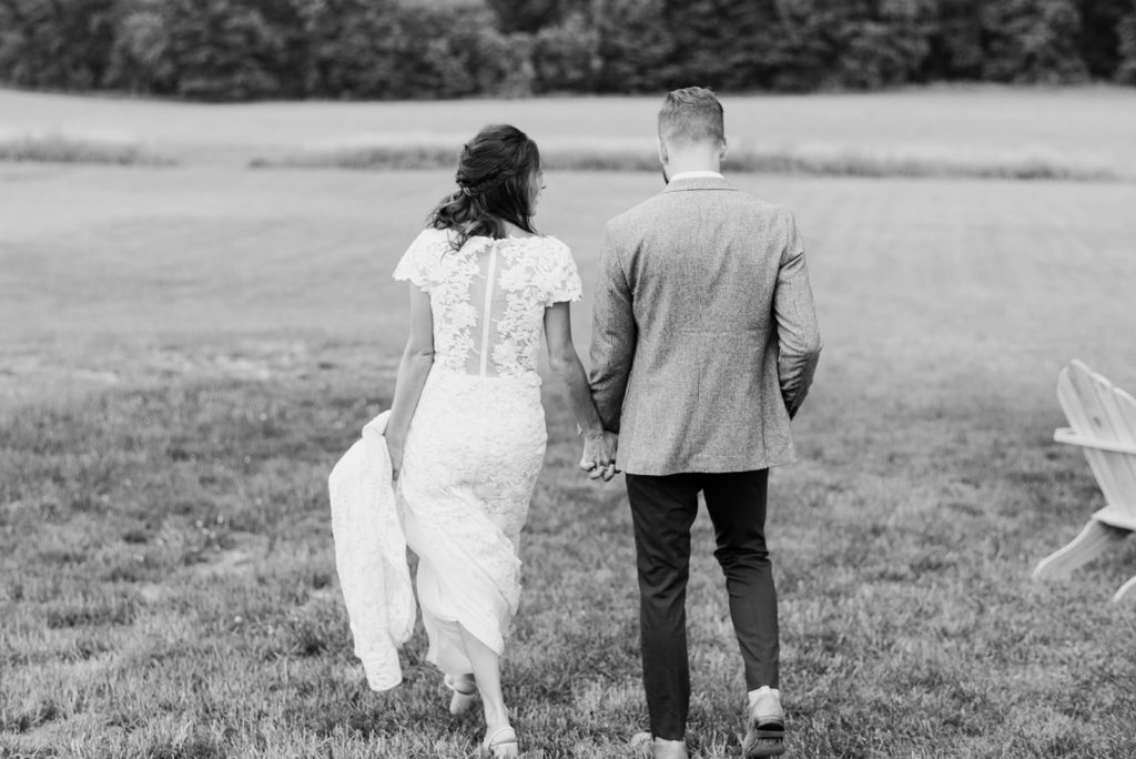 romantic stroll for hudson valley winery wedding