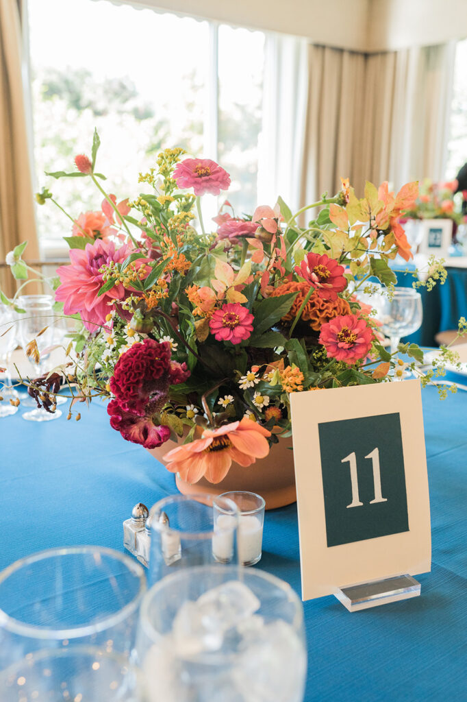 florals for a tappan hill wedding